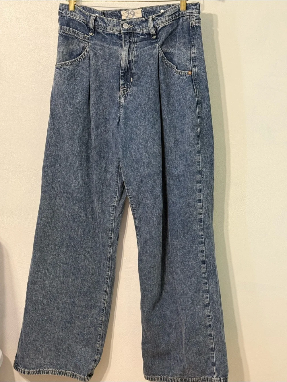 We The Free Wide Leg Flare Jeans Free People size 29